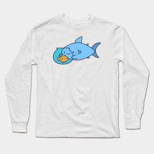 Pancake Shark Long Sleeve T-Shirt